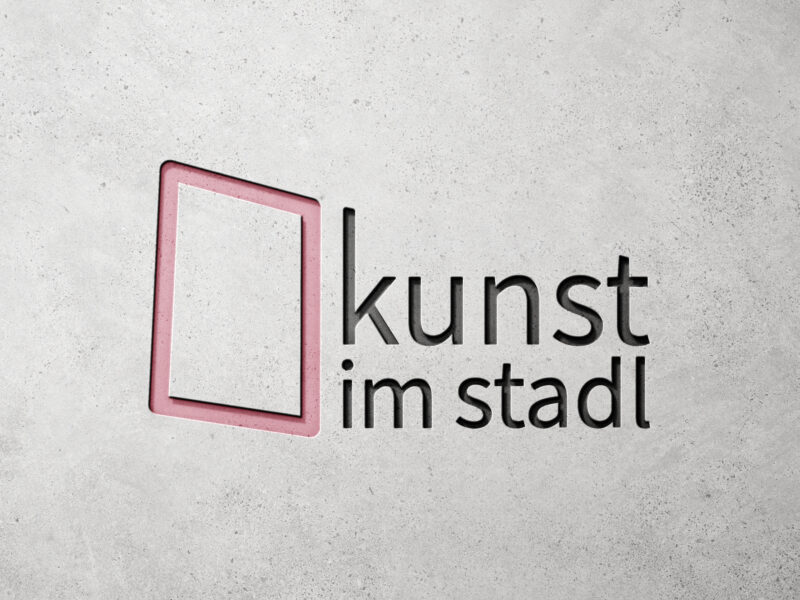 Logo Design Kunst im Stadl