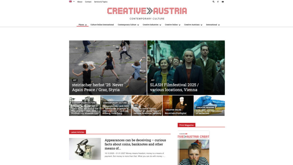 Creative Austria Website Anna Abbasi
