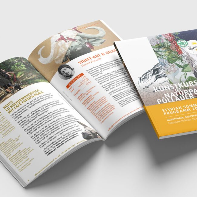 Styrian Summer Art Graphic Design up-creators Magazin Art Event Anna Abbasi